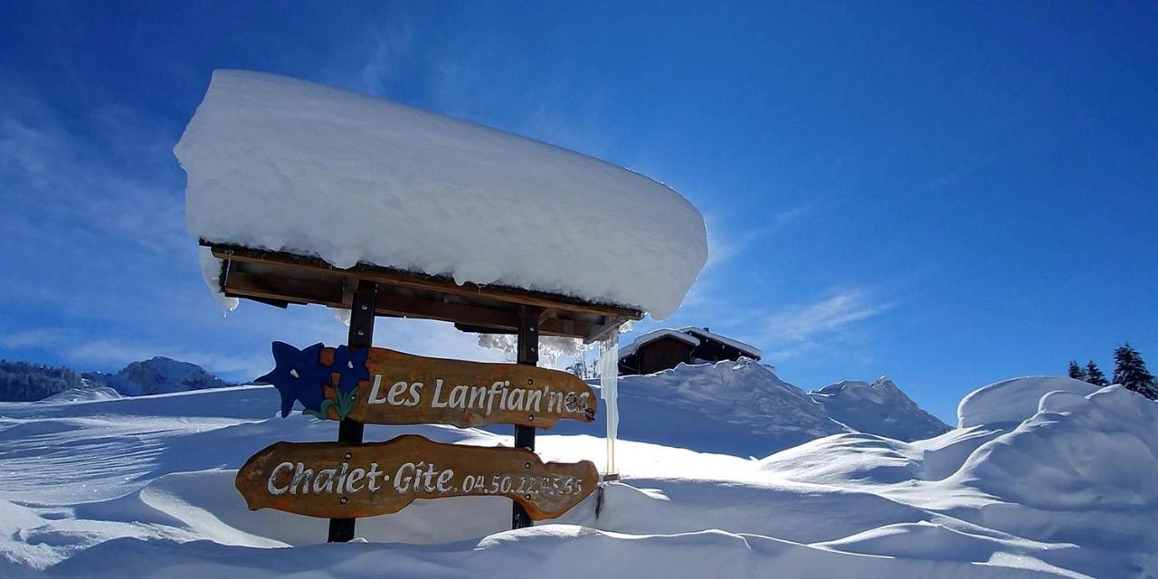Gite Les Lanfiannes Thorens-Glières Buitenkant foto